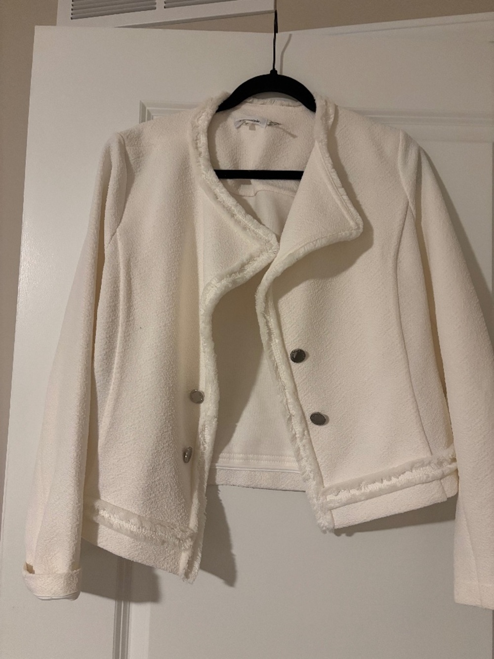 Calvin Klein white jacket